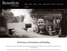 Tablet Screenshot of benedictsofwhalley.co.uk